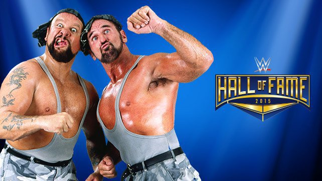 The Bushwhackers join the WWE Hall of Fame Class of 2015