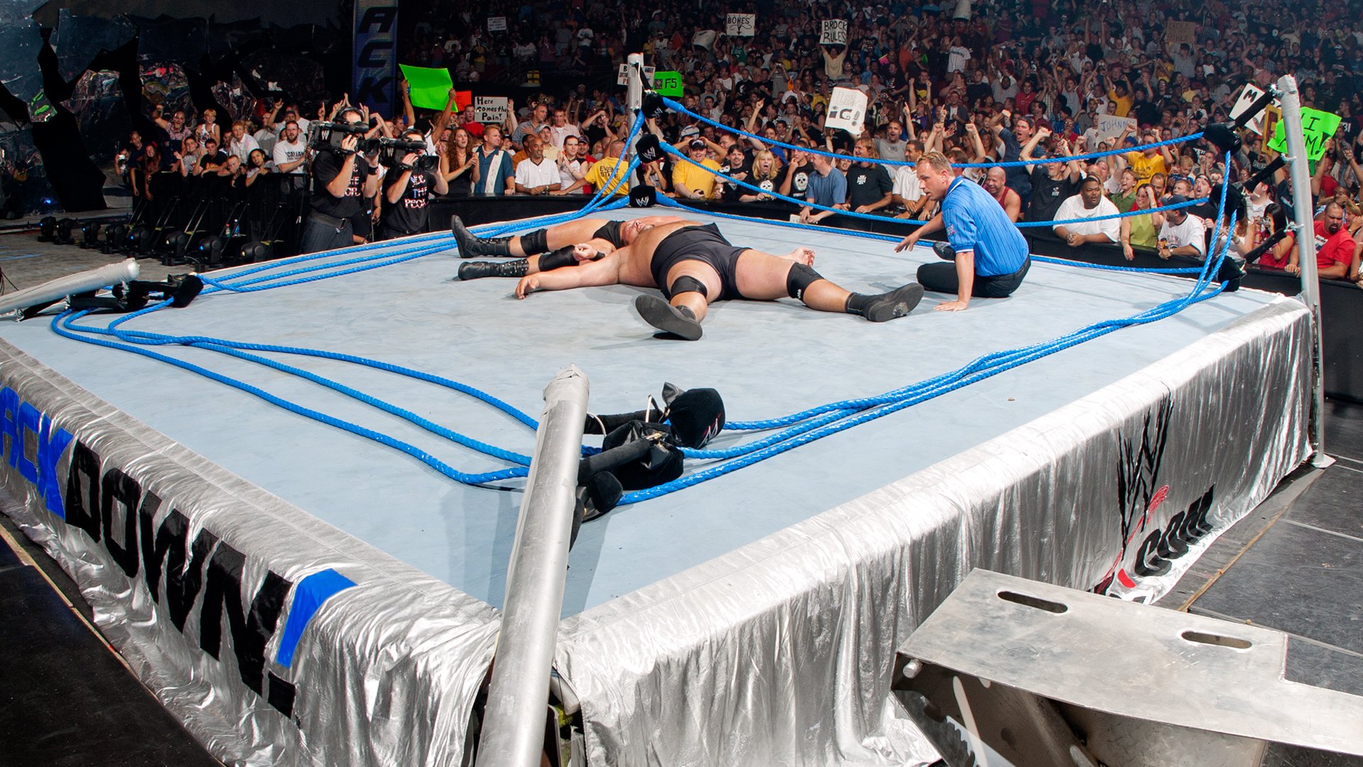 Brock Lesnar vs. Big Show: SmackDown June 12, 2003 | WWE