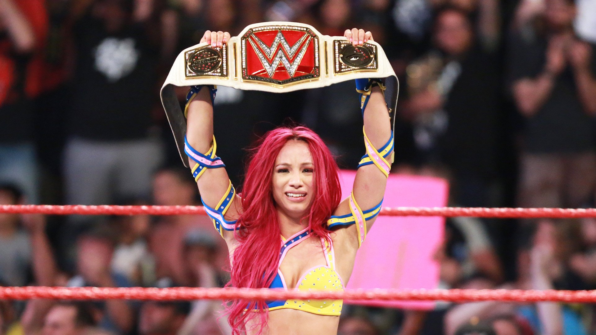 "Sasha Banks vs. Charlotte - WWE Women's Championship Match: Raw, July 25, 2016"