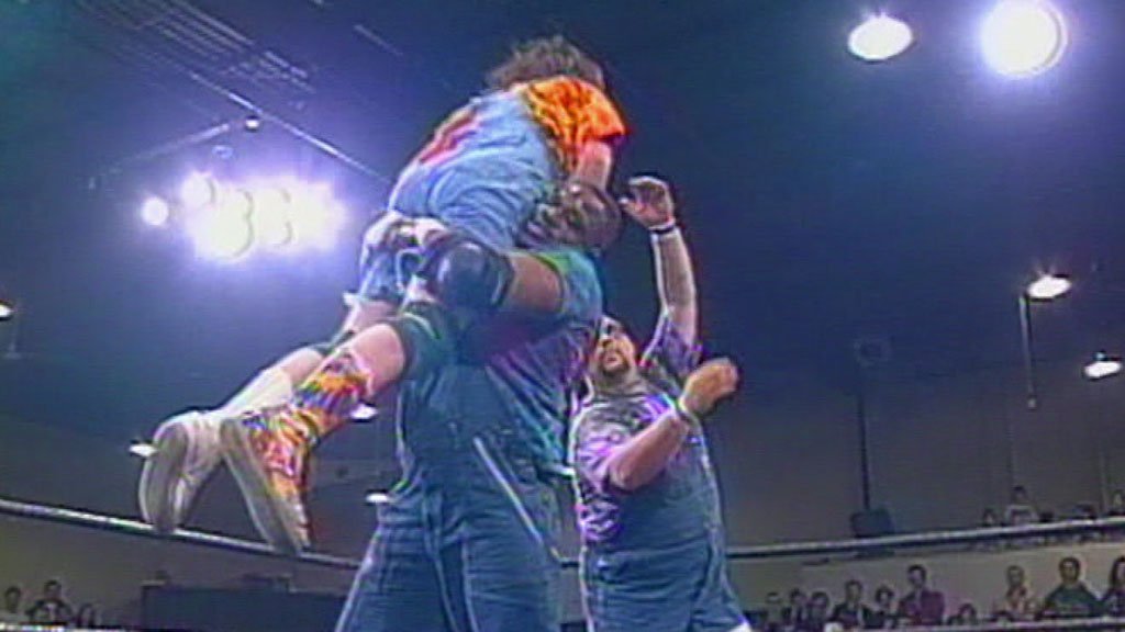 Bubba Ray and D-Von Dudley join forces and hit their first 3D: ECW