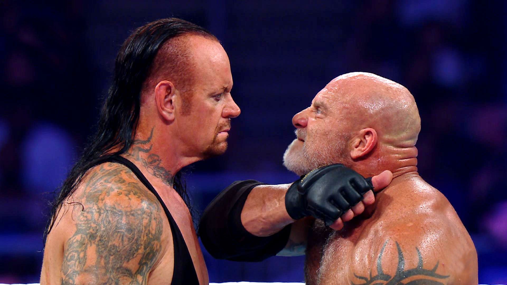 Goldberg drops The Undertaker with two brutal Spears: WWE Super