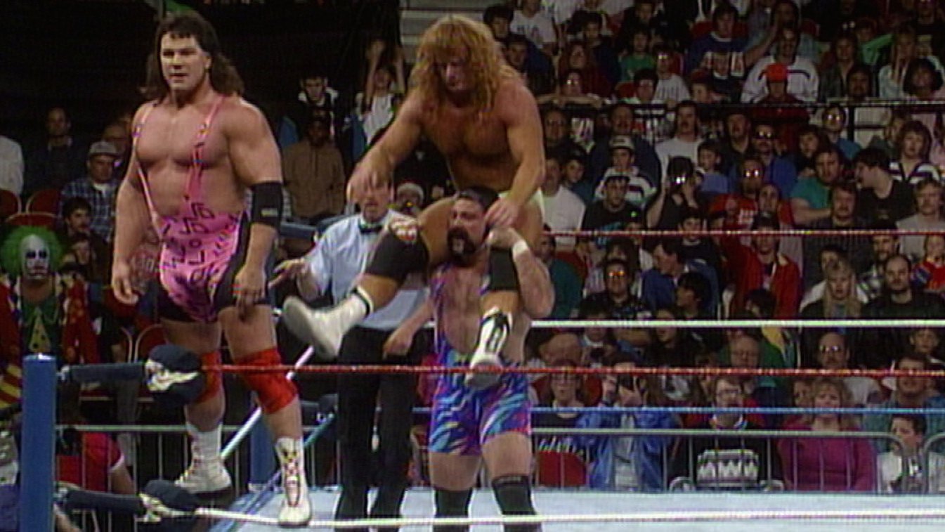 The Steiner Brothers make their WWE debut: Wrestling Challenge