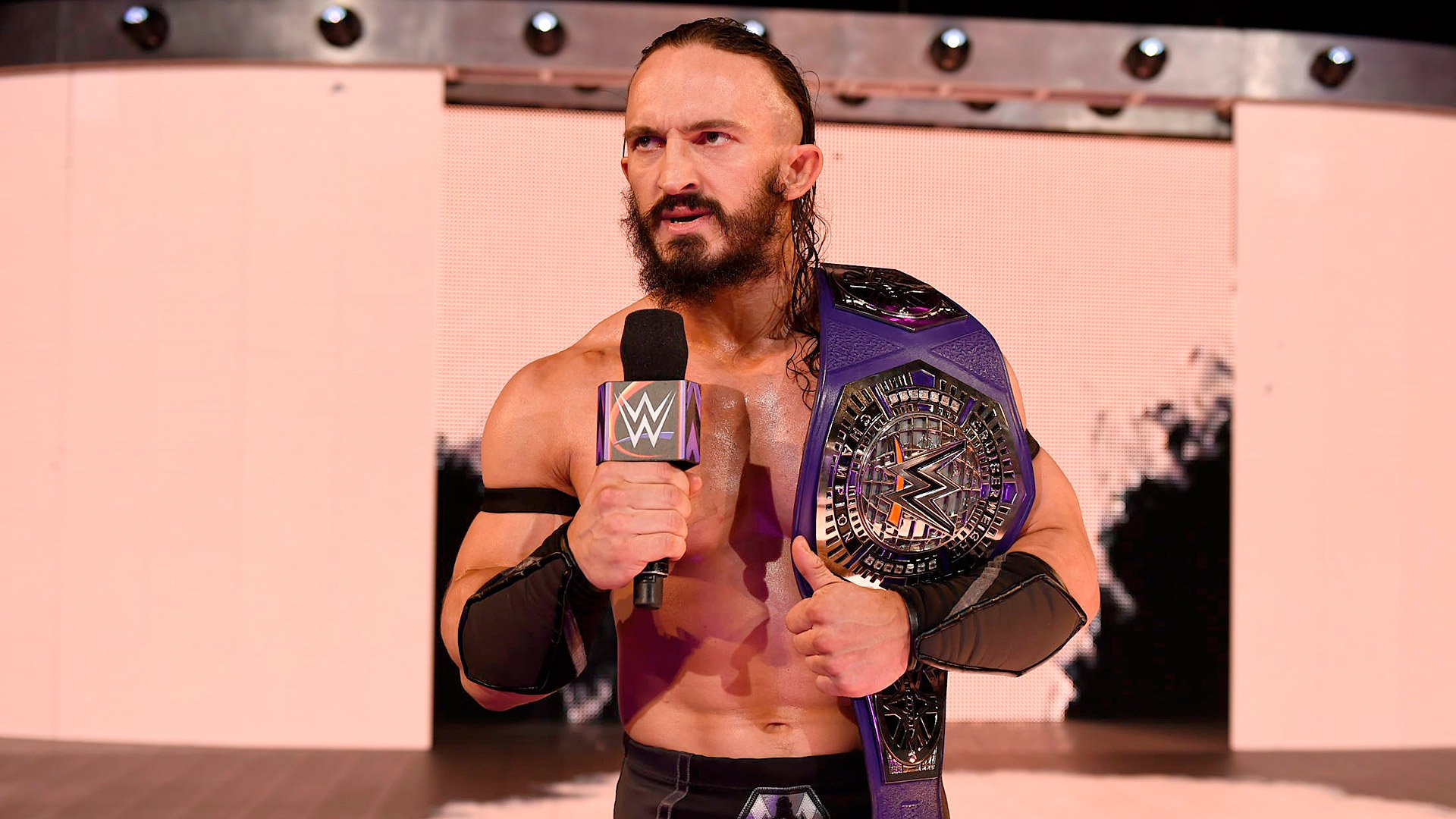 Neville is one of the best talkers in WWE (Picture: WWE)