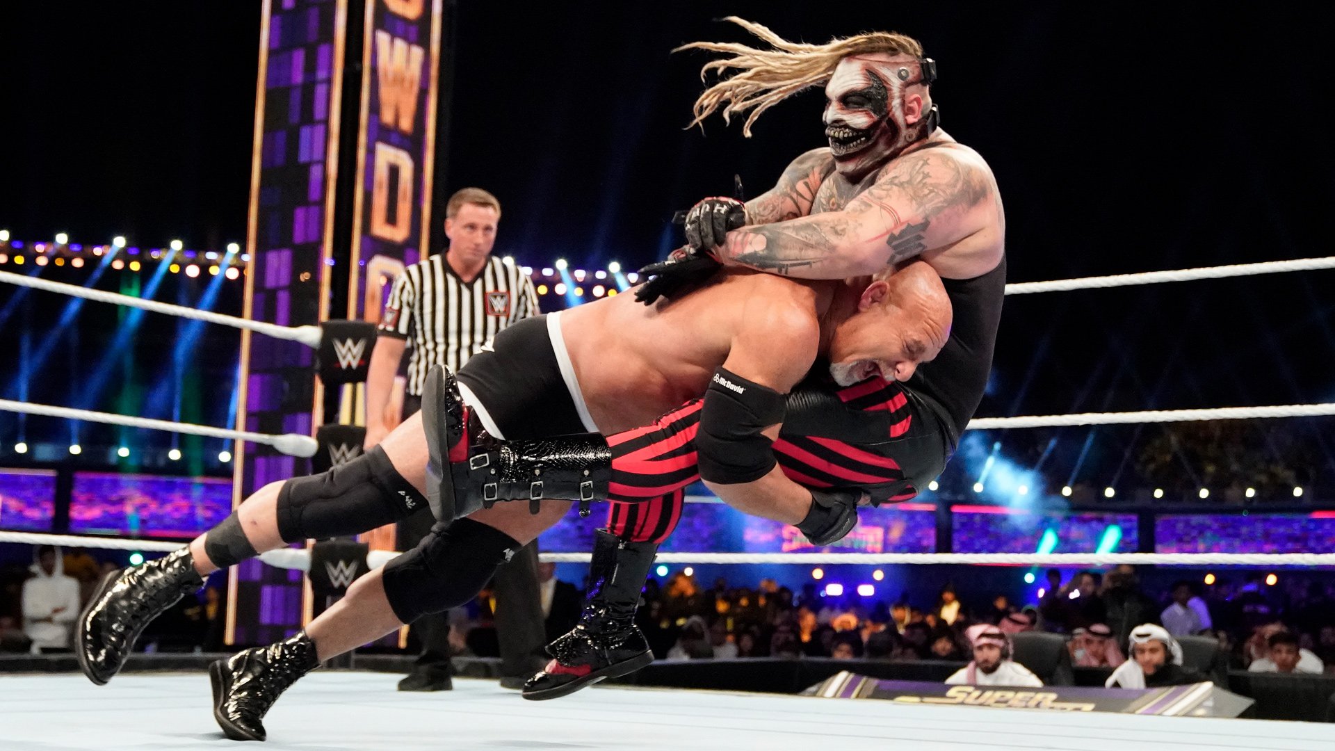 Goldberg def. “The Fiend” Bray Wyatt to become the new Universal Champion