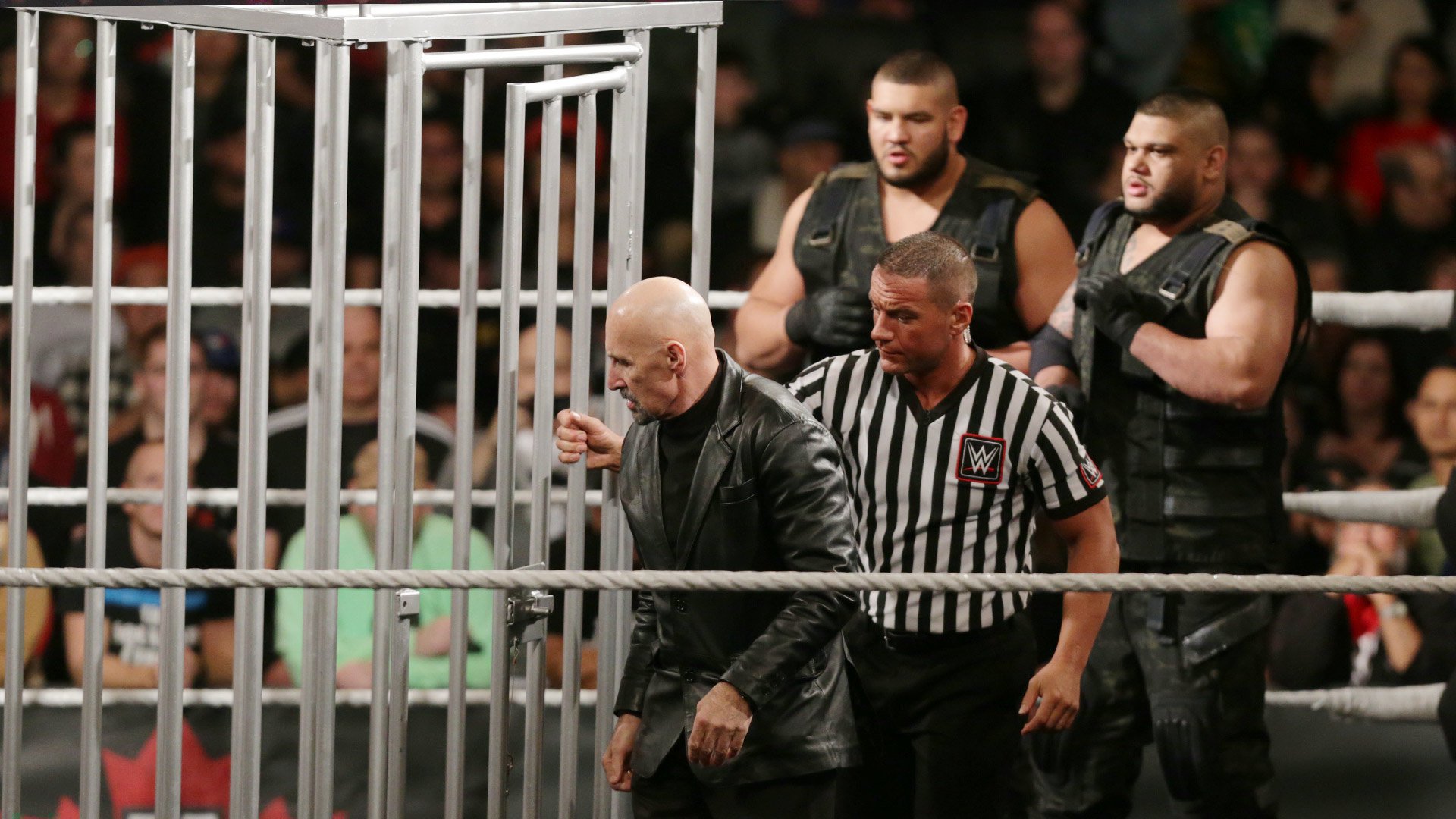 The Authors of Pain def. TM61 to win the Dusty Rhodes Tag Team Classic with Paul Ellering suspended above the ring in the Crash Cage | WWE