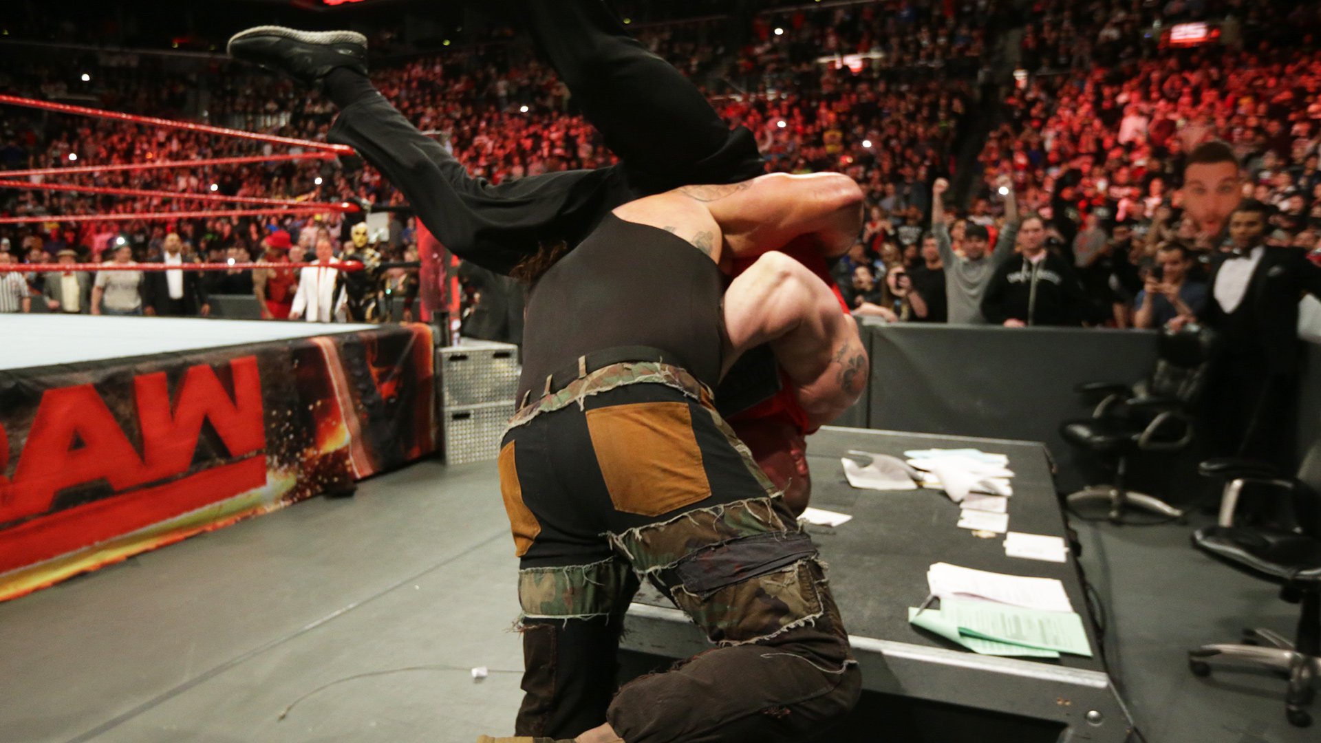 WWE Monday Night RAW at Barclays Center, 03/24/14: the Wre…