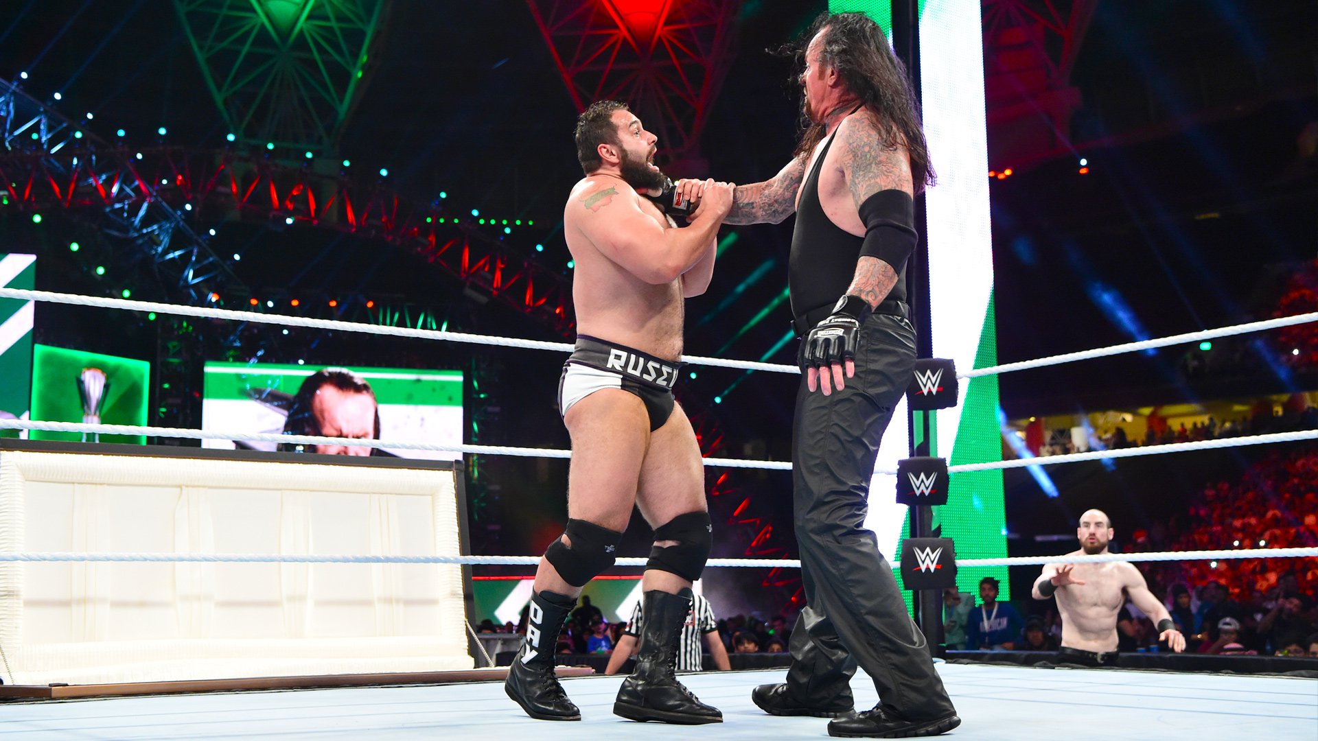 Wwe Ruse The Undertaker def. Rusev in a Casket Match | WWE