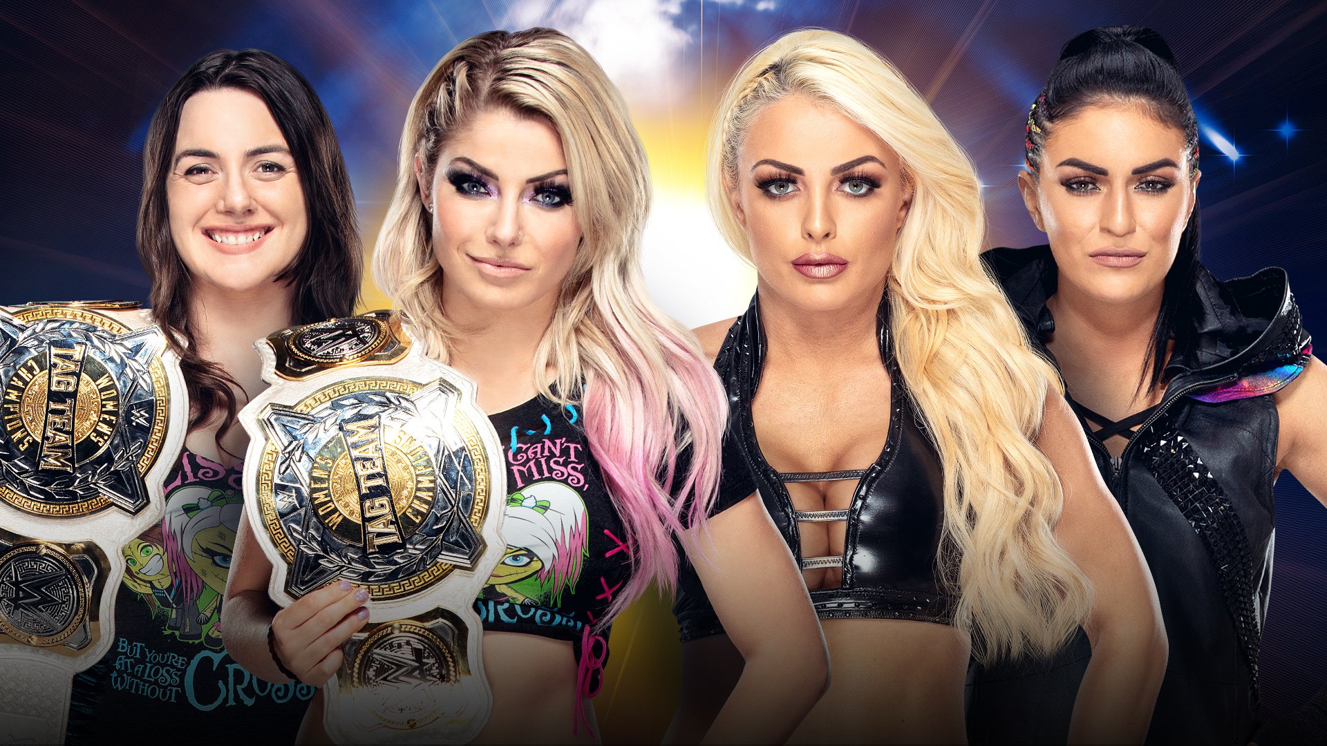 Wwe Absolution Members WWE Women’s Tag Team Champions Alexa Bliss & Nikki Cross vs. Mandy Rose ...
