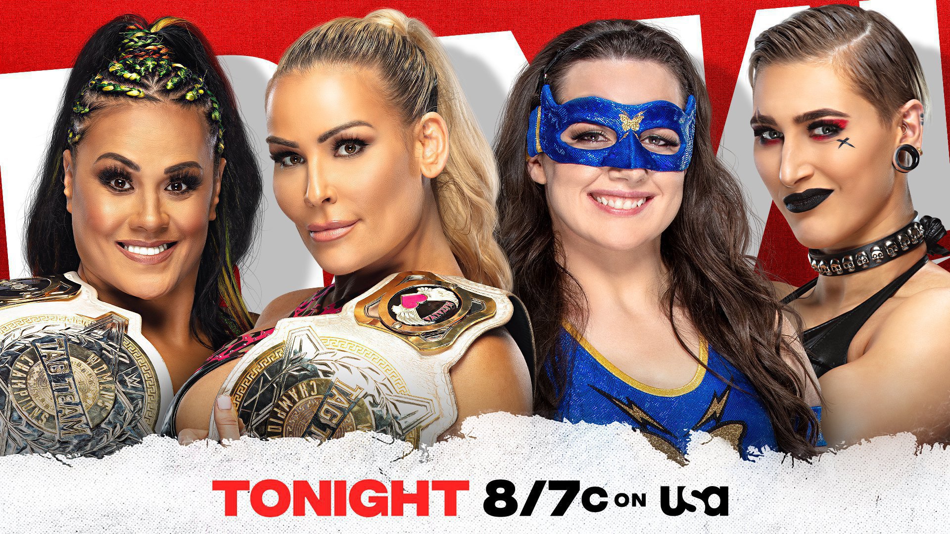 Siege Rhea Ripley WWE Women’s Tag Team Champions Natalya & Tamina battle Rhea Ripley ...