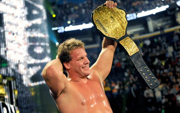 Chris Jericho wins World Heavyweight Championship at WWE Elimination Chamber 2010