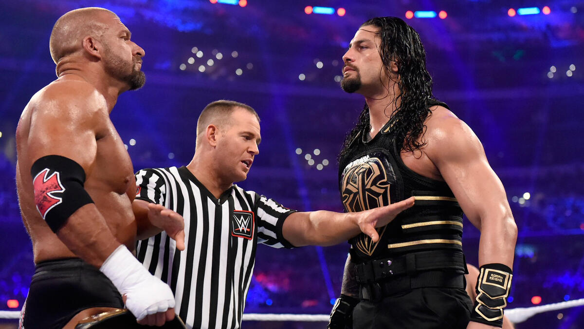 Triple H and Roman Reigns (Picture: WWE)