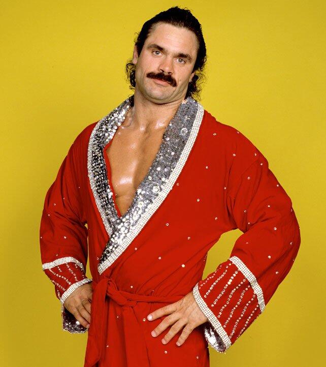 El bigote de Rick Rude era simplemente "deslumbrante".