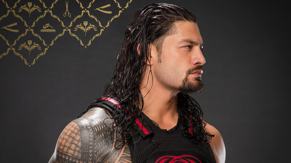 Roman Reigns Vs Goldberg Wrestlemania 35  Png Download  Roman Reigns Hair  Cut Transparent Png  vhv