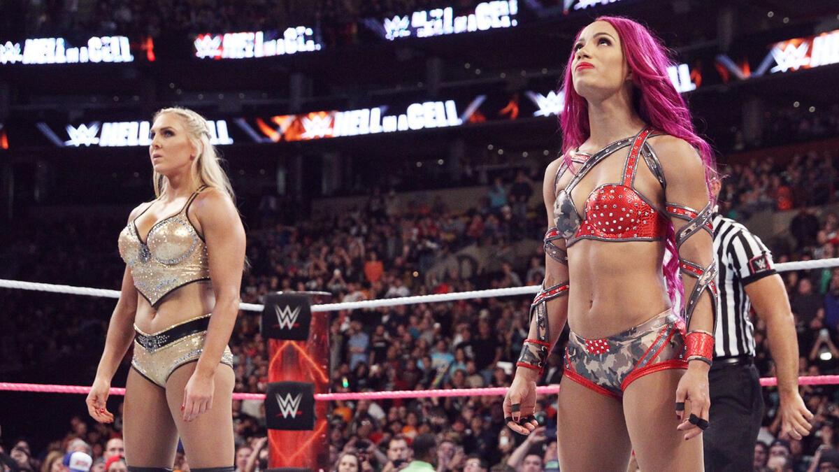 Sasha Banks vs. Charlotte Flair - Raw Women's Championship Hell in a Cell  Match: photos | WWE