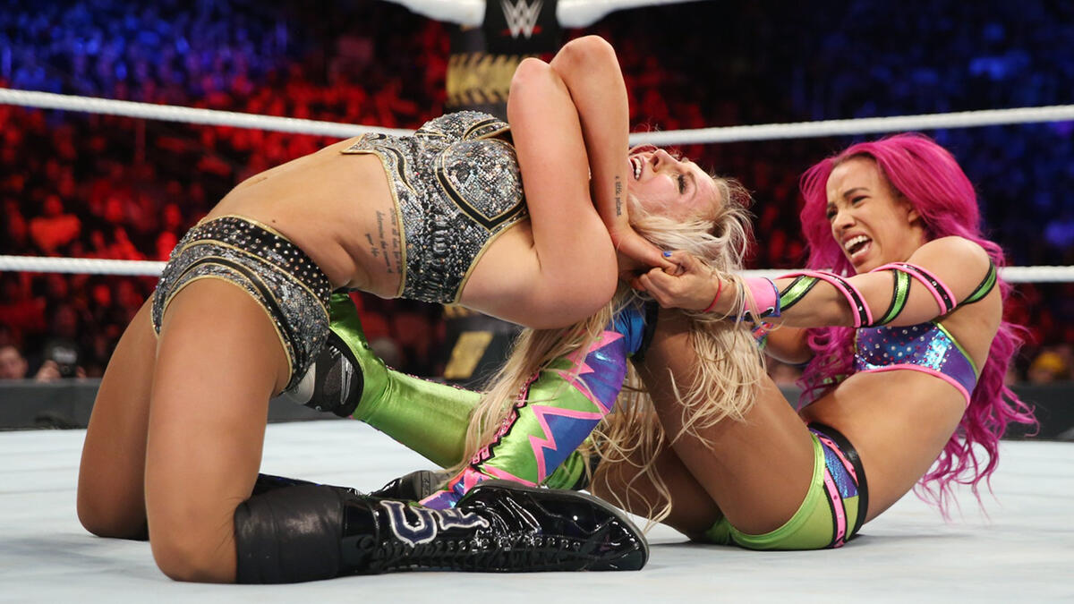 Sasha Banks vs. Charlotte Flair – Raw Women's Championship 30 ...