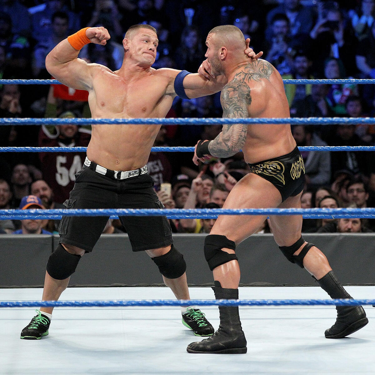 John Cena vs. Randy Orton photos WWE