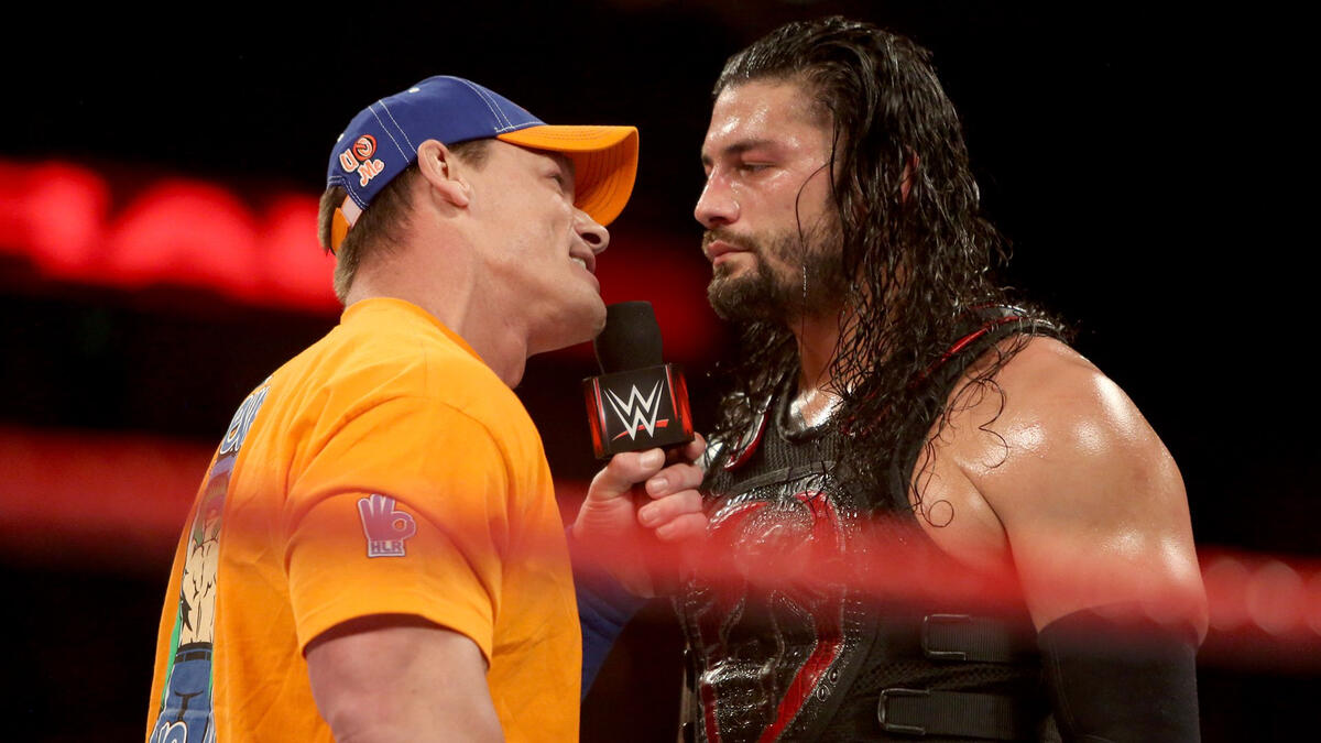 Cena and Reigns (Picture: WWE)