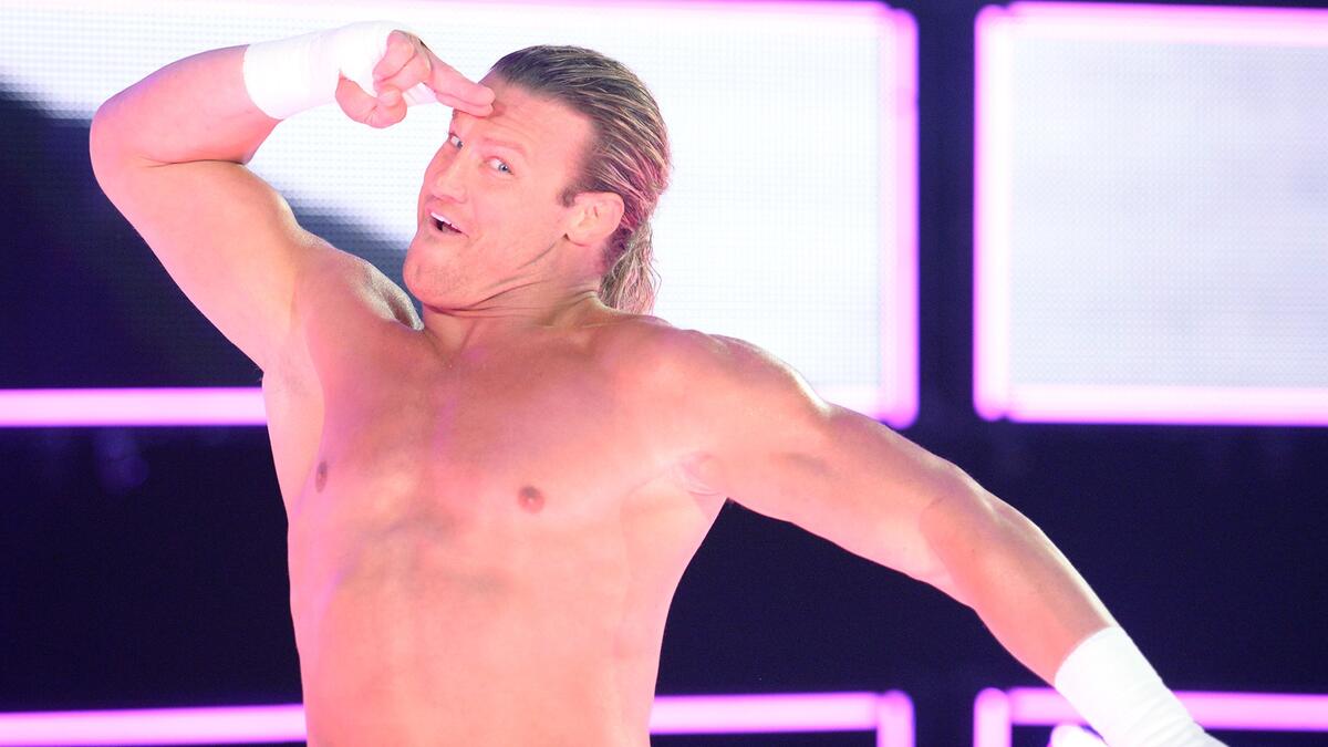 Dolph Ziggler With Pink Hair Dolph Ziggler With Pink Hair