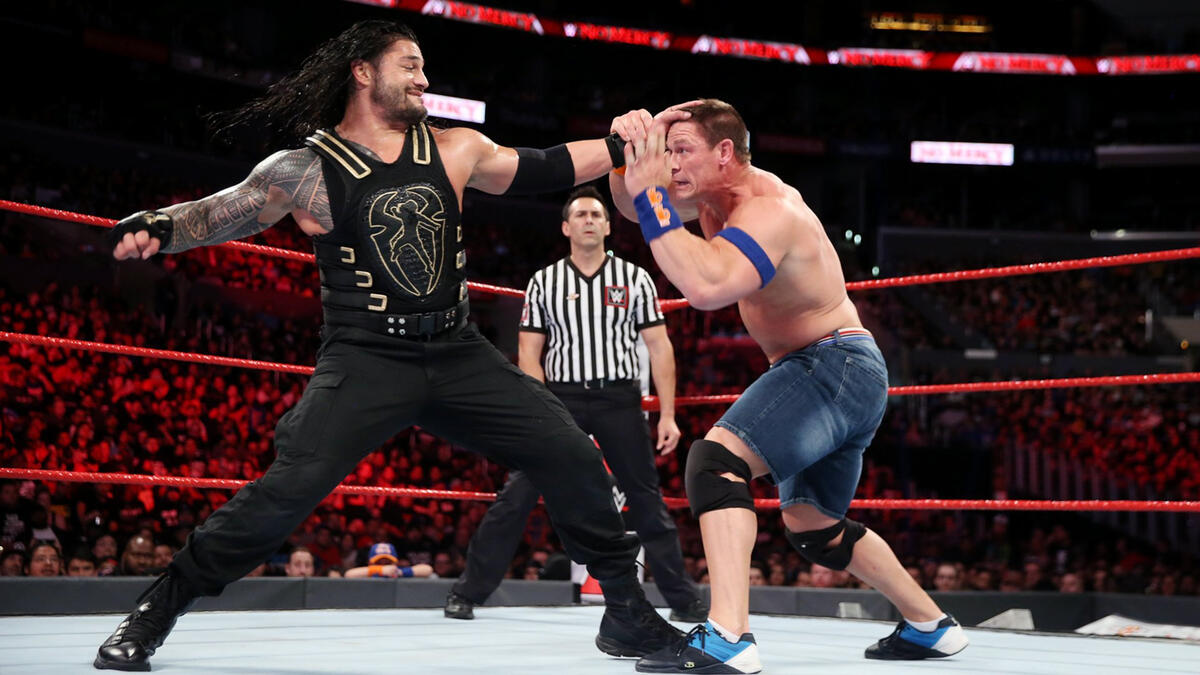 John Cena Vs Roman Reigns Photos Wwe