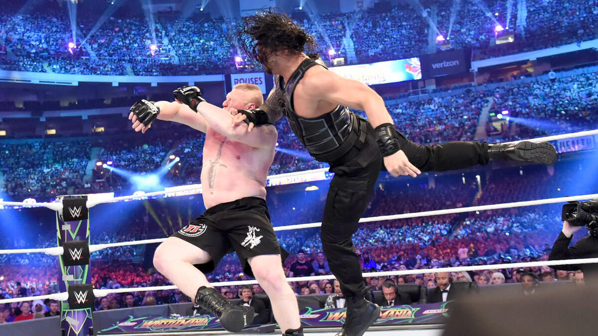 Brock Lesnar Vs Roman Reigns Universal Championship Match
