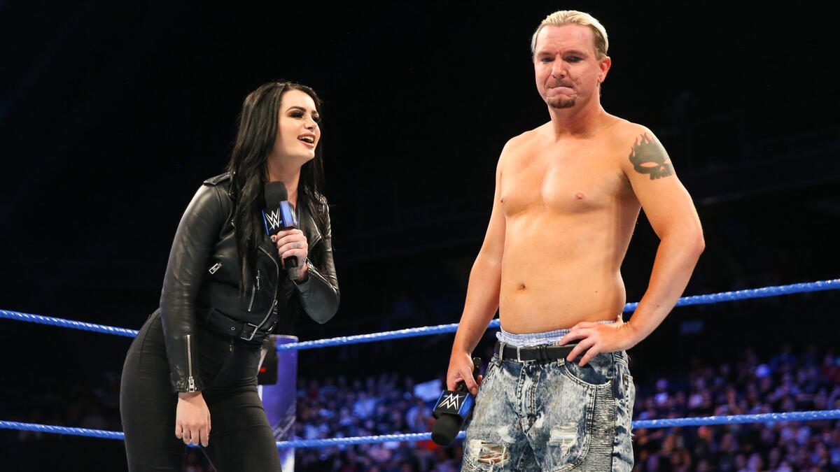 The SmackDown GM also tells Ellsworth that he will face Asuka in a match next week!
