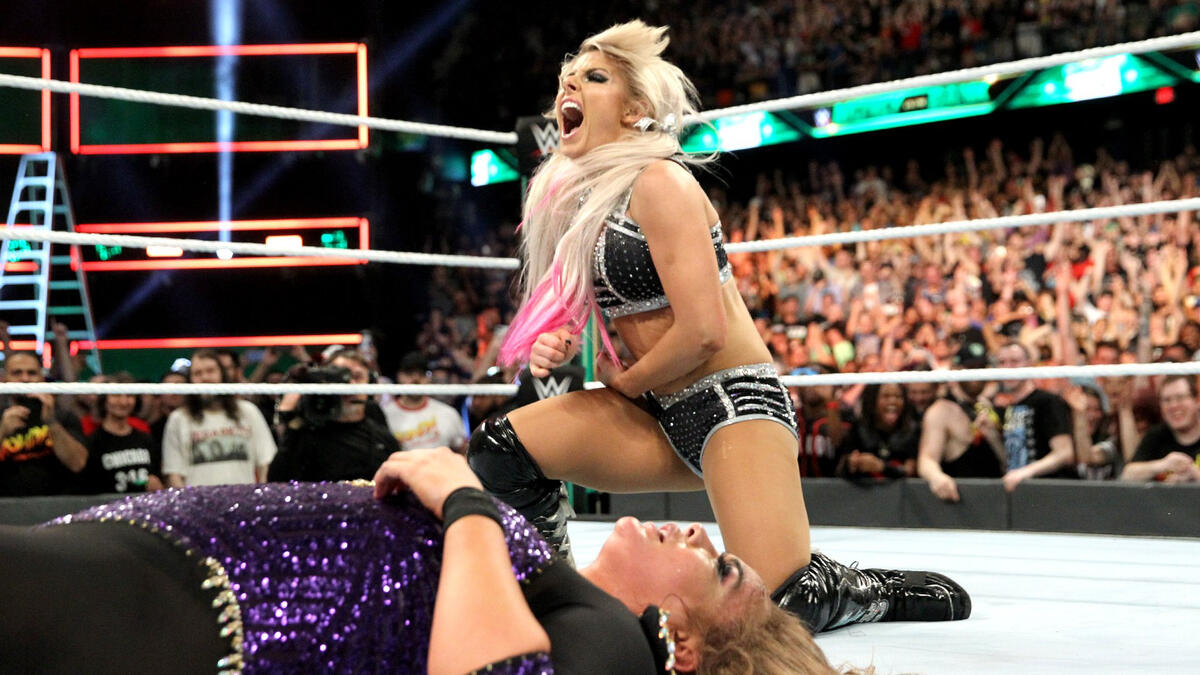 After a DDT and a picture-perfect Twisted Bliss, The Goddess of WWE gets the 1-2-3!