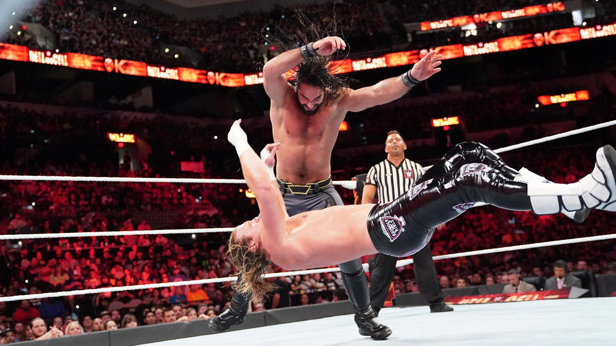 Dolph Ziggler & Drew McIntrye vs. Seth Rollins & Dean Ambrose - Raw Tag ...