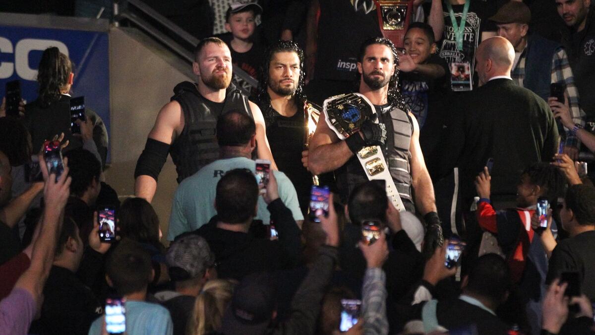 Universal Champion Roman Reigns, Intercontinental Champion Seth Rollins and Dean Ambrose are ready for a main event battle.