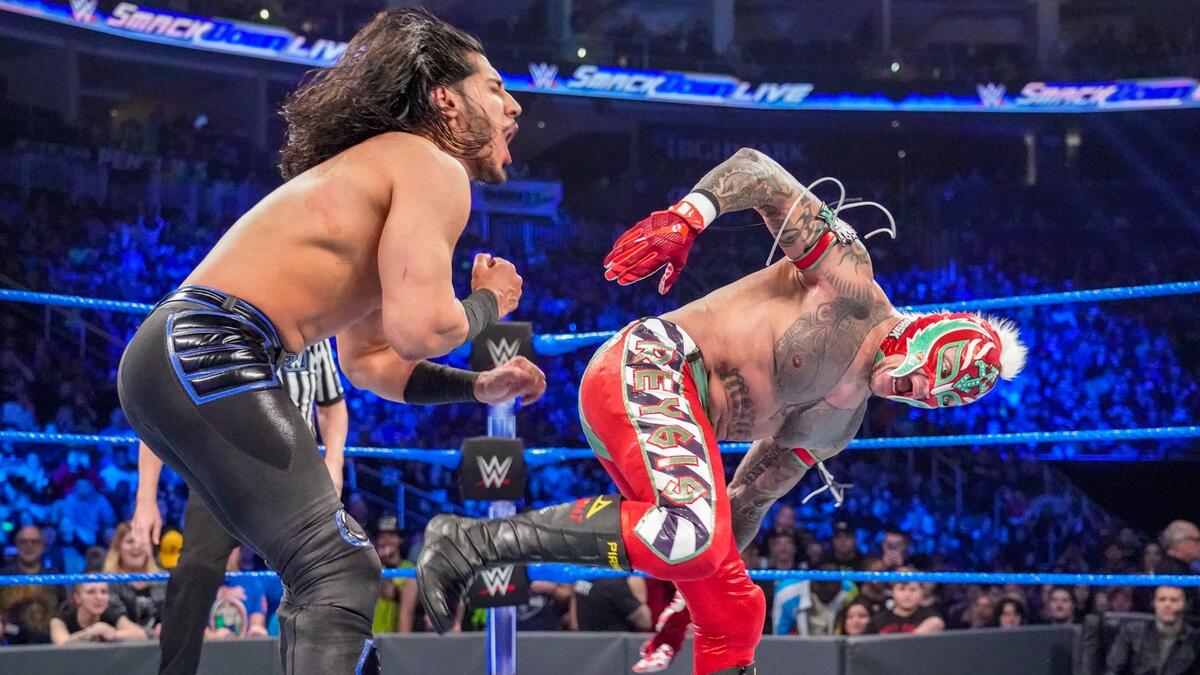 Styles vs. Mysterio vs. Ali vs. Orton vs. Joe