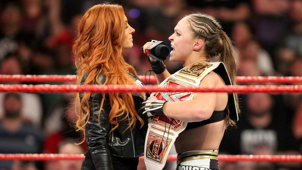 Becky Lynch and Ronda Rousey's Twitter Feud Has Gone Off The Rails