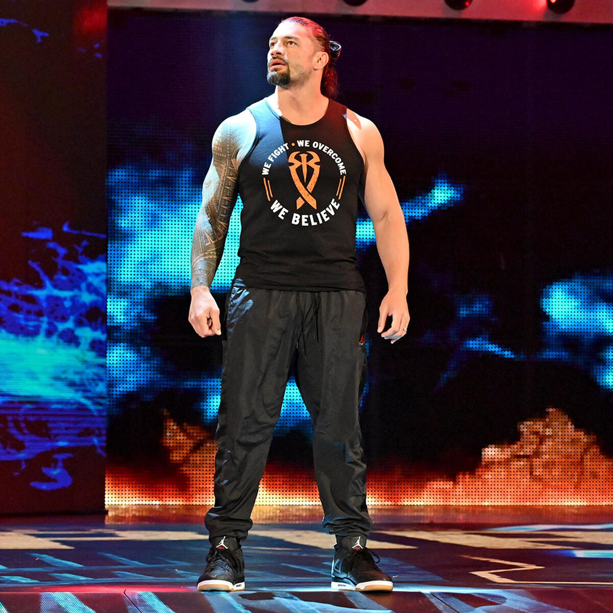 Is WWE star Roman Reigns sponsored by Nike?