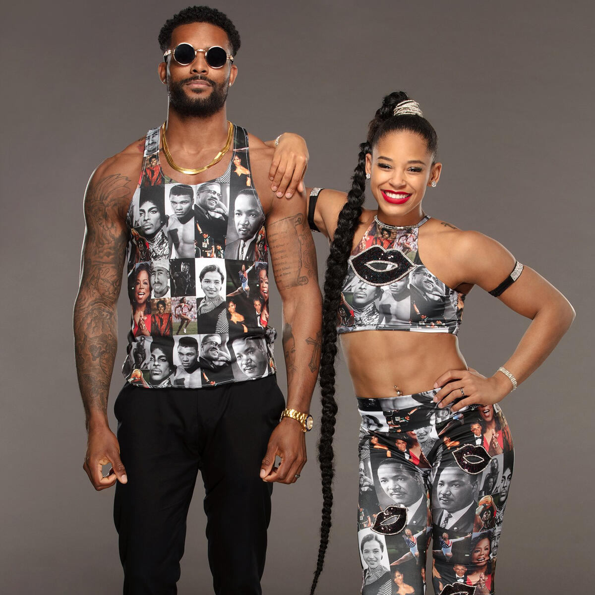 Bianca Belair & Montez Ford's Black History Month-inspired threads: photos | WWE