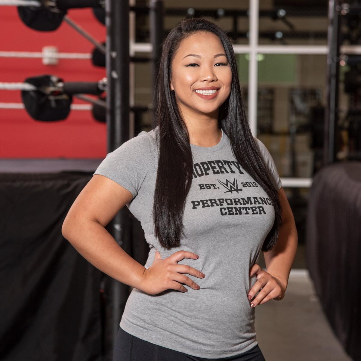 Under the name Karen Q, Karen Yu has become a breakout star on the independent circuit in recent years. She also wrestled in the 2018 Mae Young Classic.