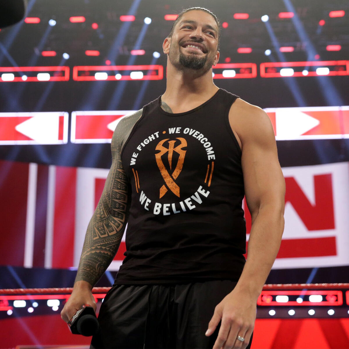 Roman Reigns announces he is in remission: photos | WWE