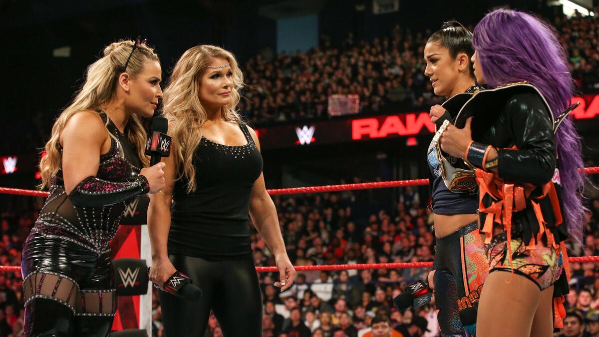 Natalya reminds Bayley that sheâs talking to Beth Phoenix, who wouldnât be afraid to fight someone like Bayley.