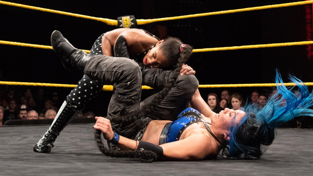 WWE NXT Belair vs. Yim