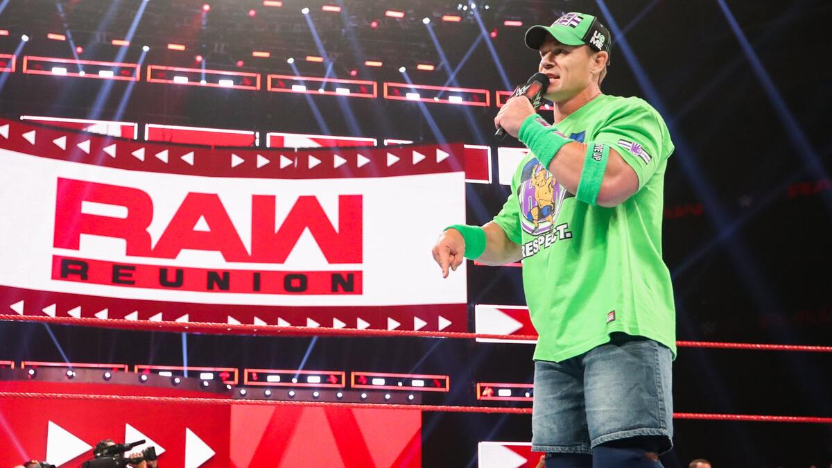 âIâm just like you guys; I could not miss this,â Cena says. âAnd this is my home. Always has been; always will be.â
