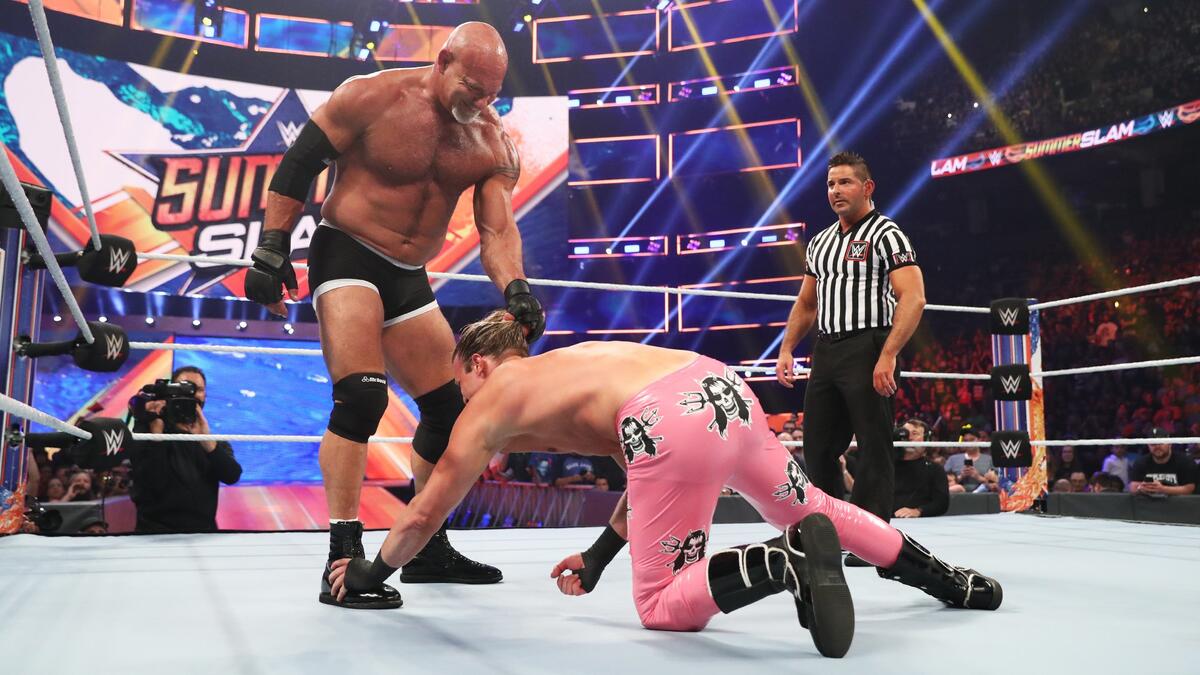 Goldberg vs. Dolph Ziggler: photosWWE