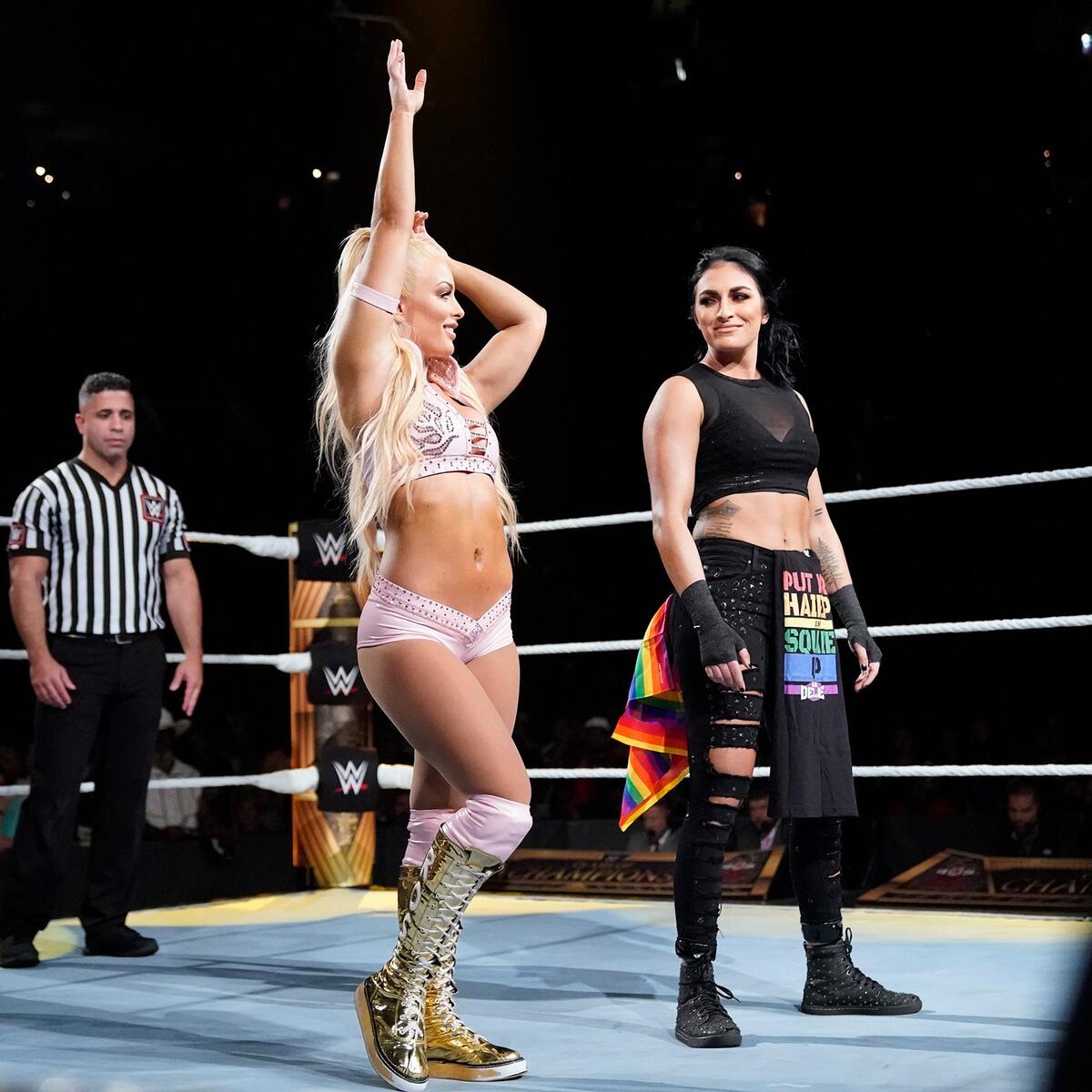 Alexa Bliss & Nikki Cross vs. Mandy Rose & Sonya Deville — WWE