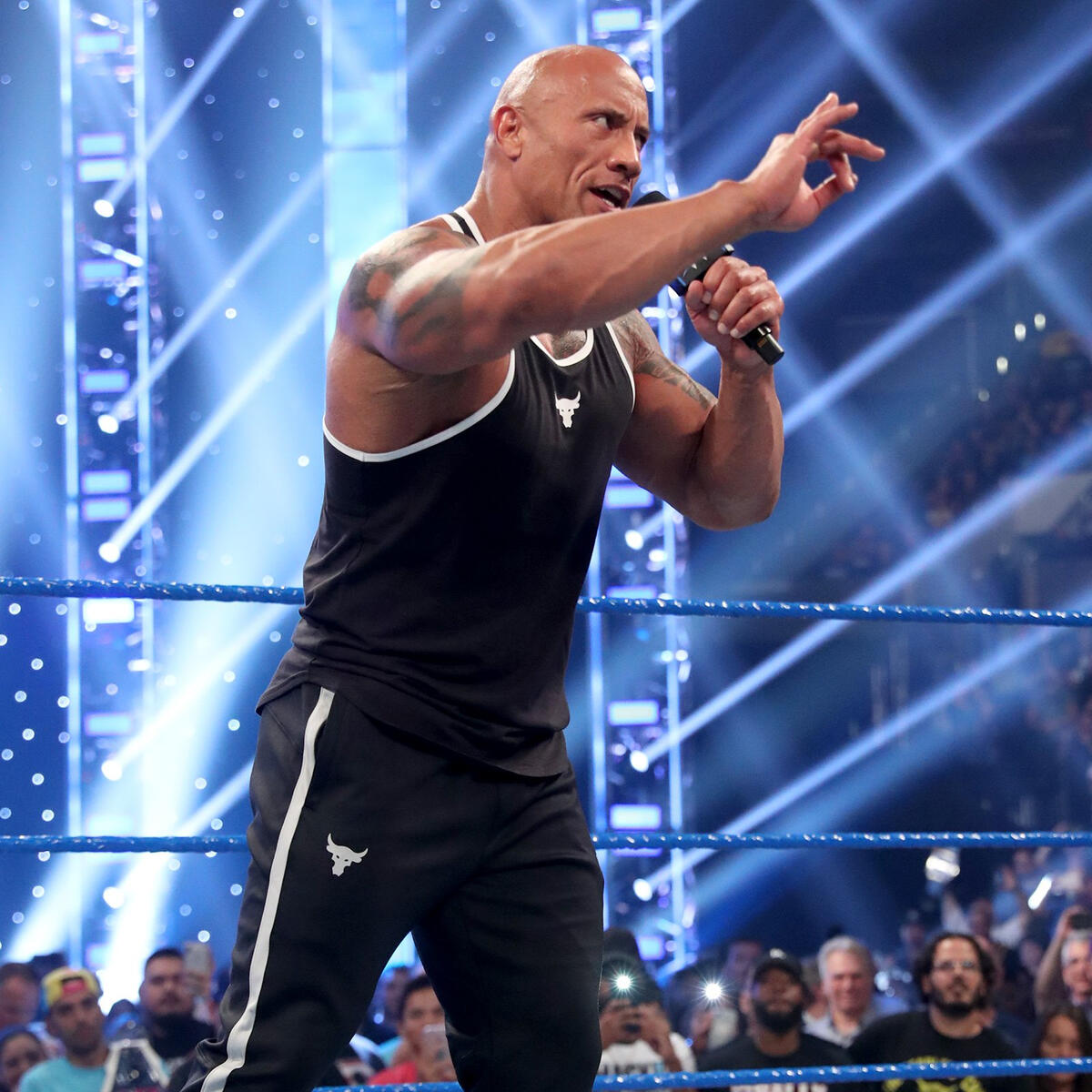 The Rock and Becky Lynch humble King Corbin: photos | WWE