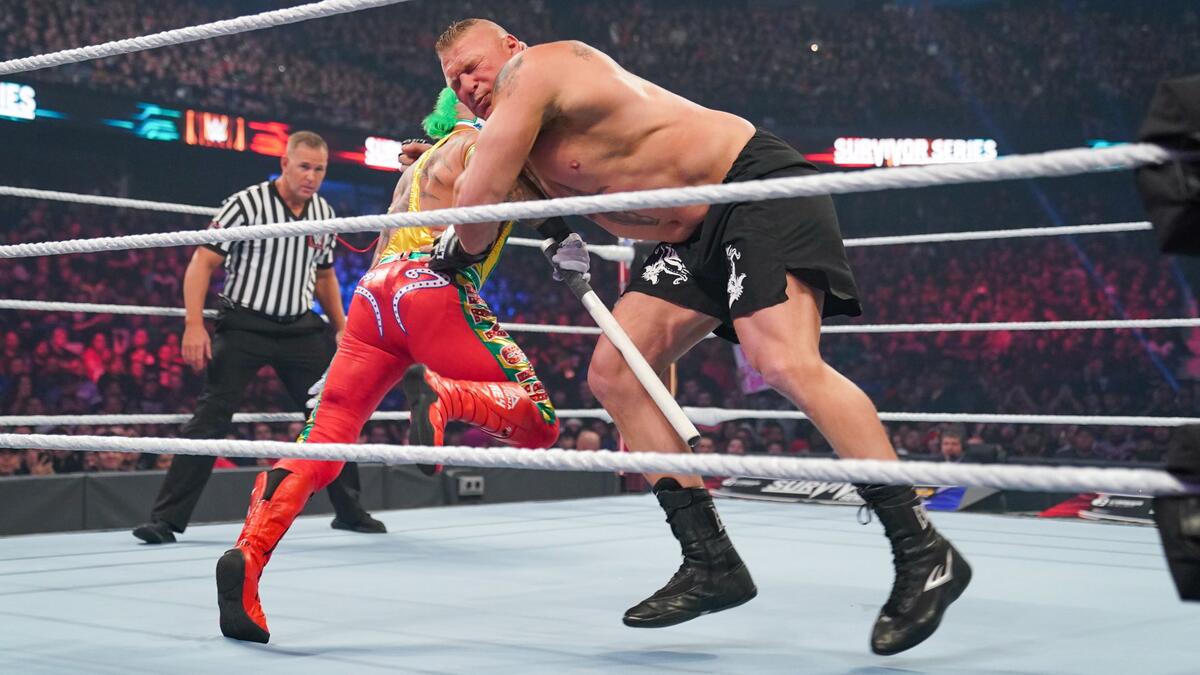 Brock Lesnar vs. Rey Mysterio – WWE Championship Match: photosWWE