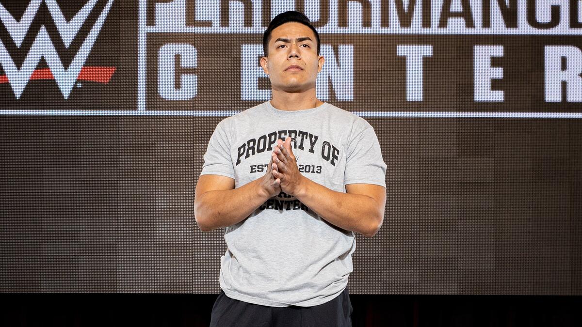 Kenny Marquez, aka independent wrestling standout Jake Atlas, comes to the PC with a background in gymnastics and cheerleading.