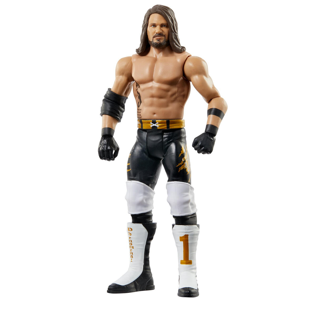 Mattel Basic Series 108 Figure Brand New AJ Styles WWE Wrestling 