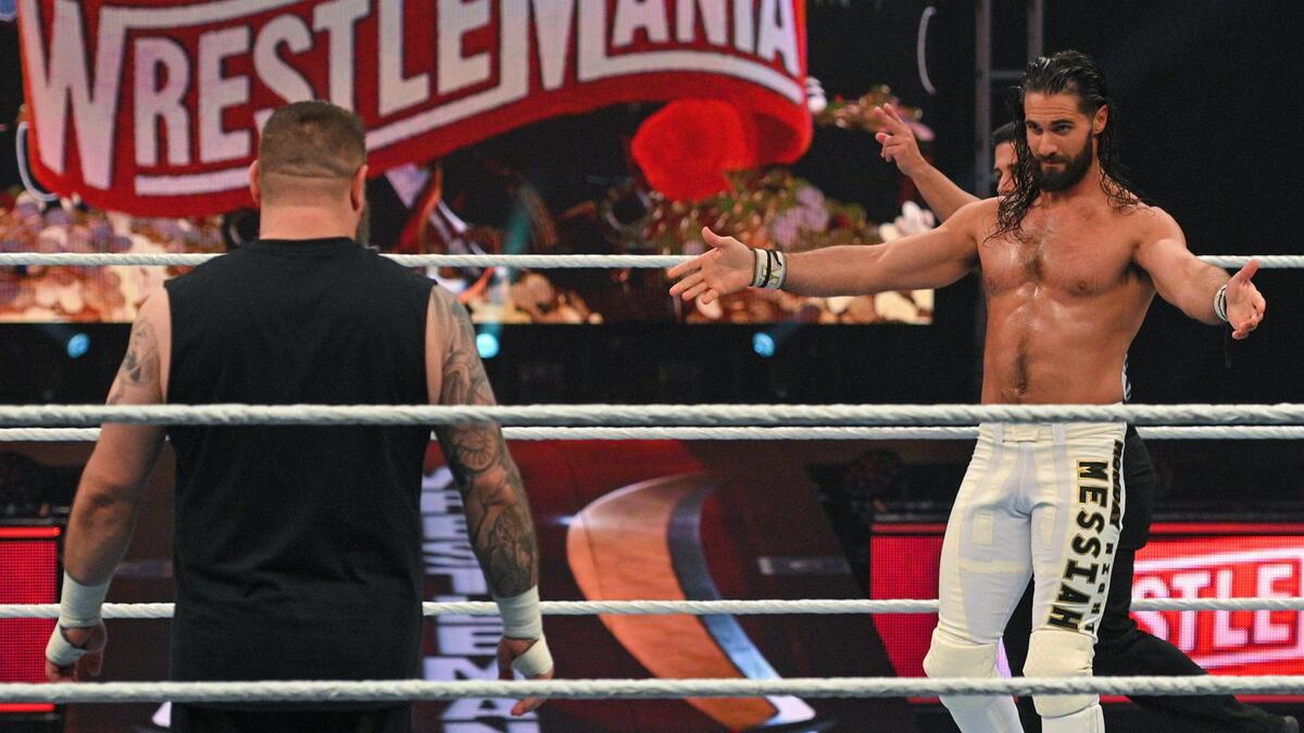 Kevin Owens vs. Seth Rollins: photosWWE