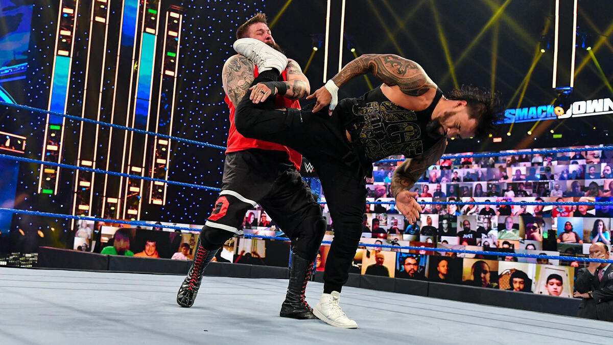 SmackDown Kevin Owens Jey Uso
