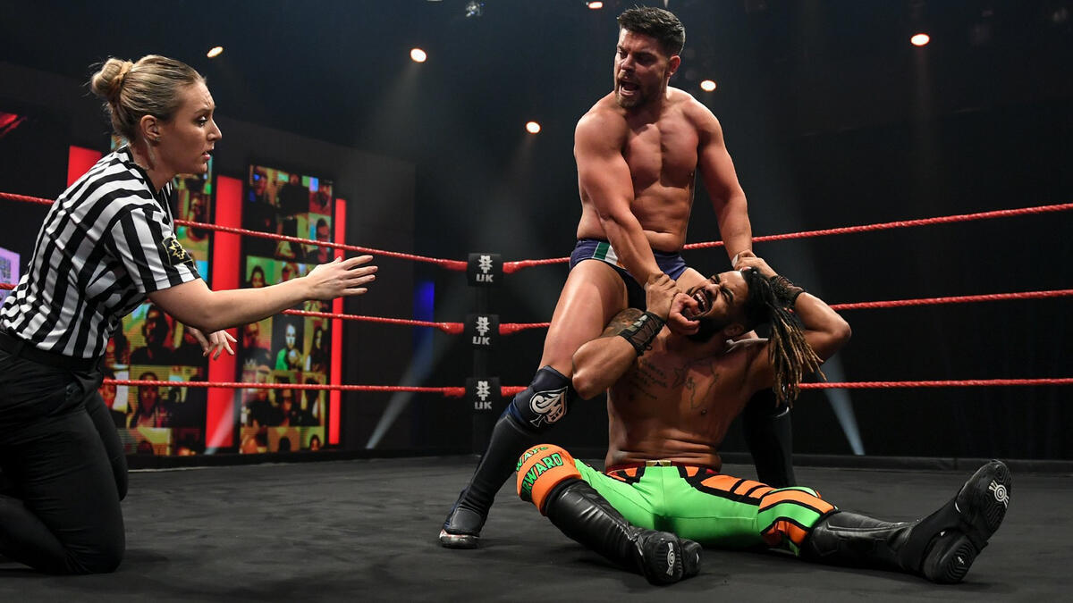 Jordan Devlin vs Oliver Carter for the NXT UK Cruiserweight Championship