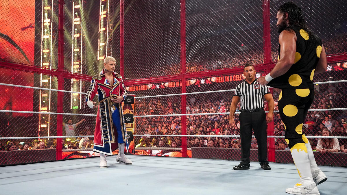 Cody Rhodes vs. Seth “Freakin” Rollins – Hell in a Cell Match: photos | WWE