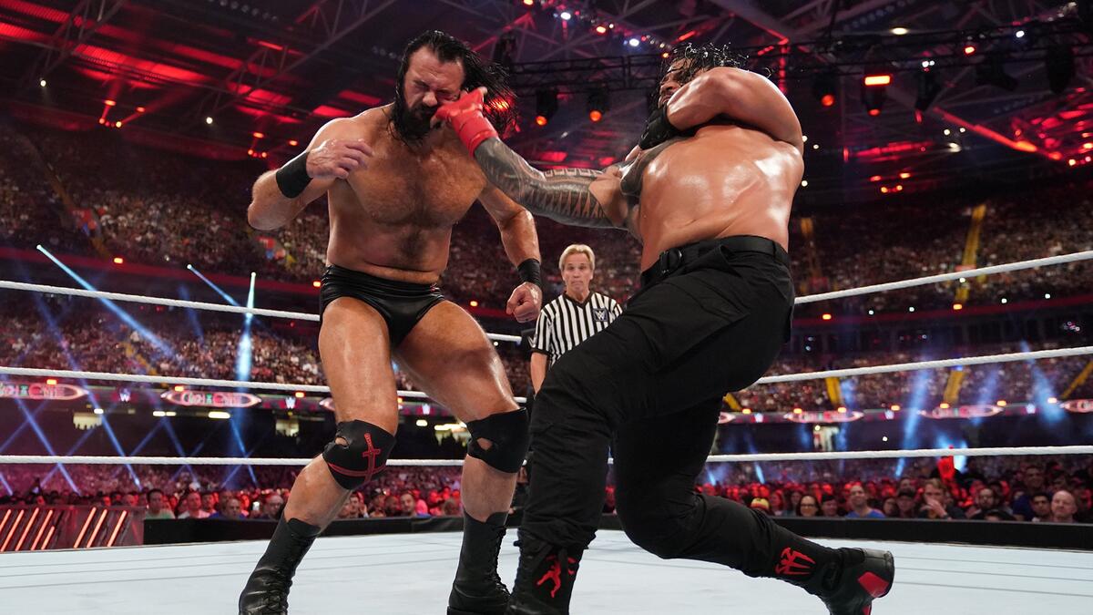 Roman Reigns Vs Drew McIntyre Undisputed WWE Universal Title Match 