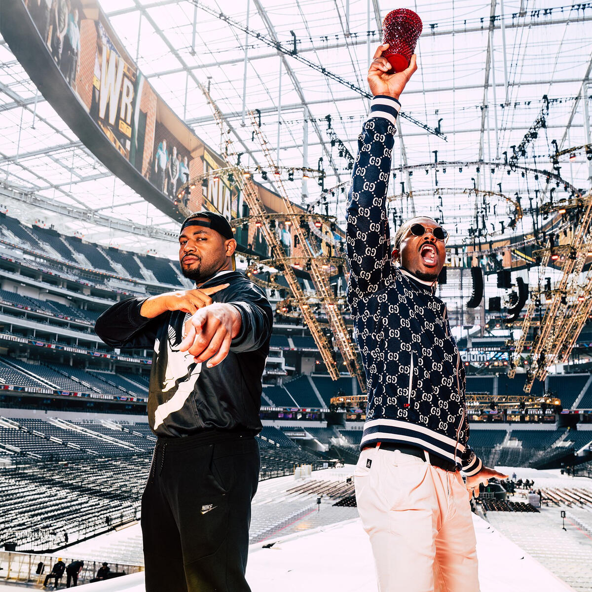 Behind the scenes of WrestleMania 39: photos