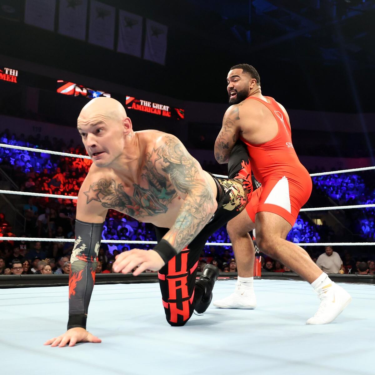 Gable Steveson vs. Baron Corbin: photos | WWE